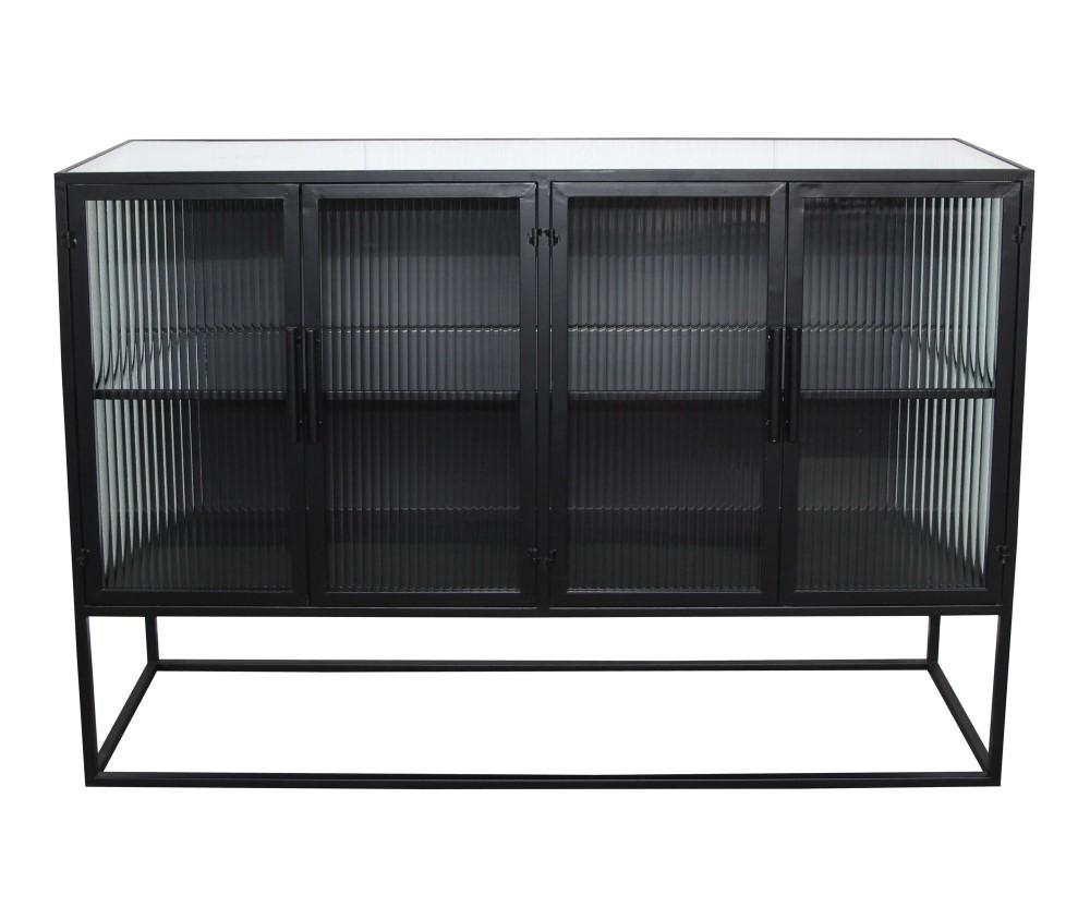 Moes Home - Tandy Cabinet in Black - KK-1025-02 veiw 1
