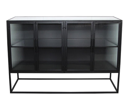 Moes Home - Tandy Cabinet in Black - KK-1025-02 veiw 1