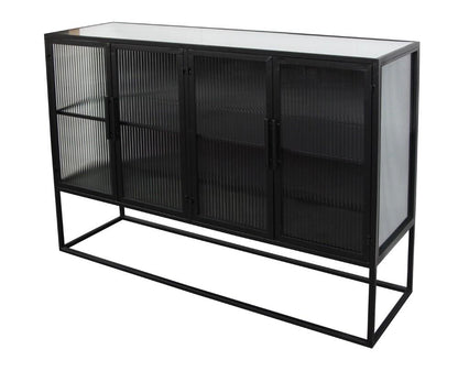 Moes Home - Tandy Cabinet in Black - KK-1025-02 veiw 2