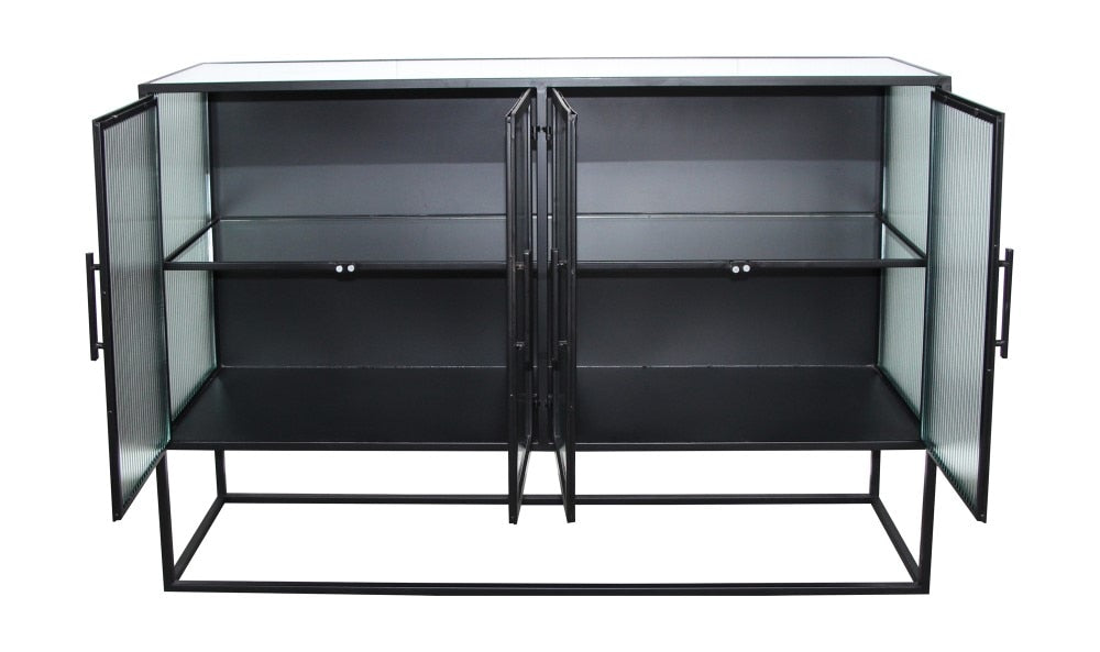 Moes Home - Tandy Cabinet in Black - KK-1025-02 veiw 5
