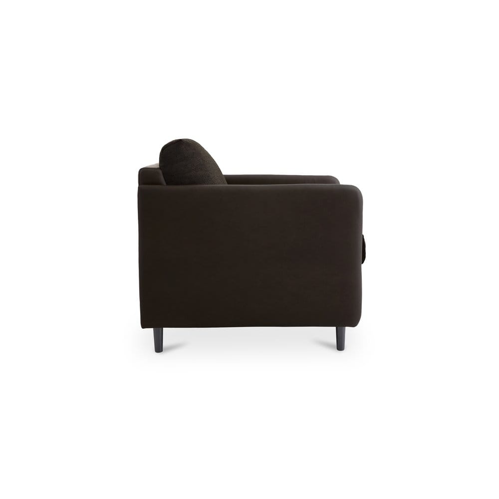 Moes Home - Teller Accent Chair Warm Black - VV-1005-02 view 3