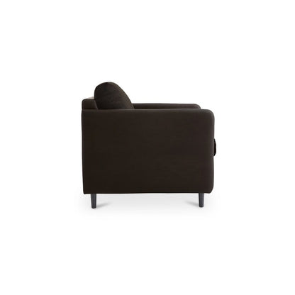 Moes Home - Teller Accent Chair Warm Black - VV-1005-02 view 3