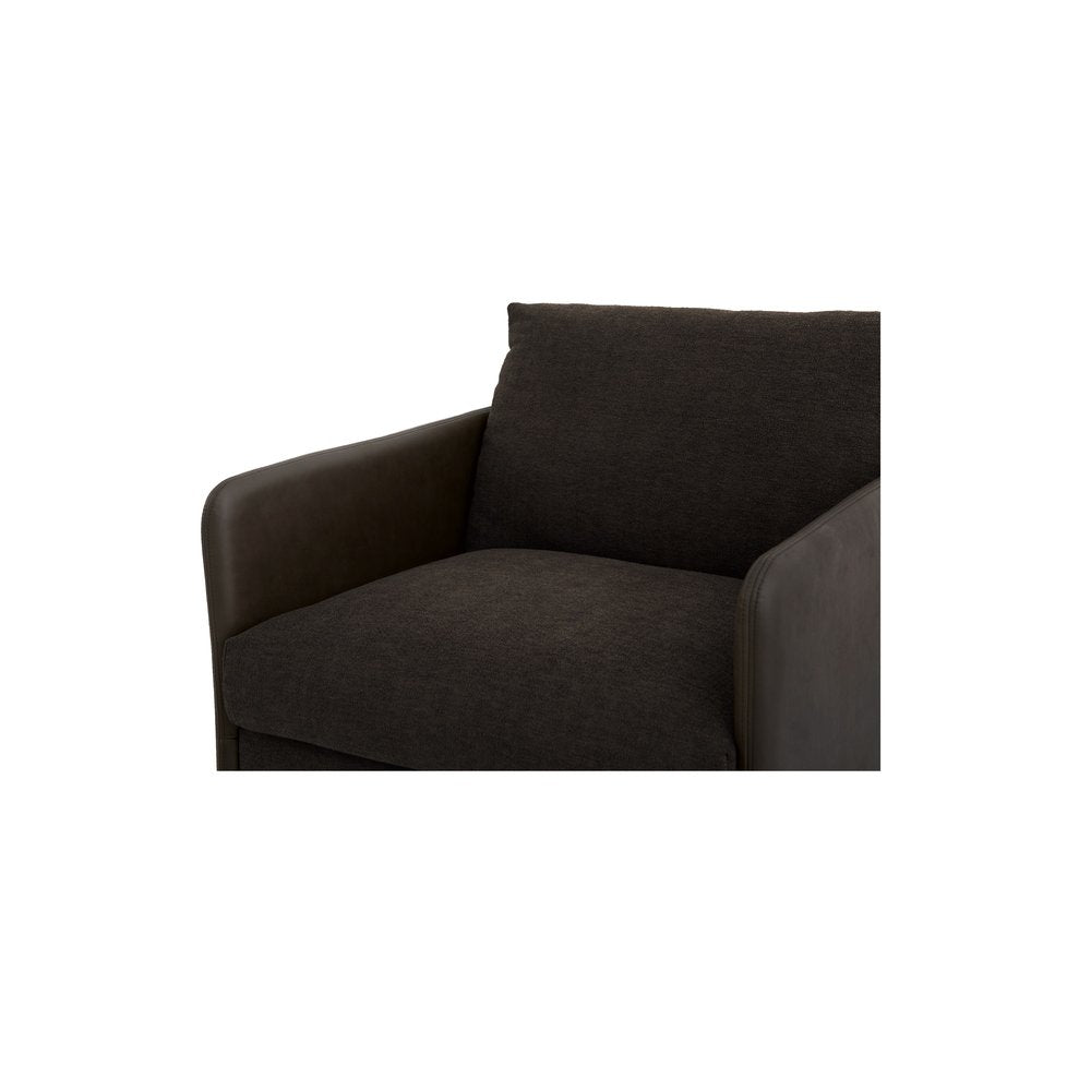 Moes Home - Teller Accent Chair Warm Black - VV-1005-02 view 5