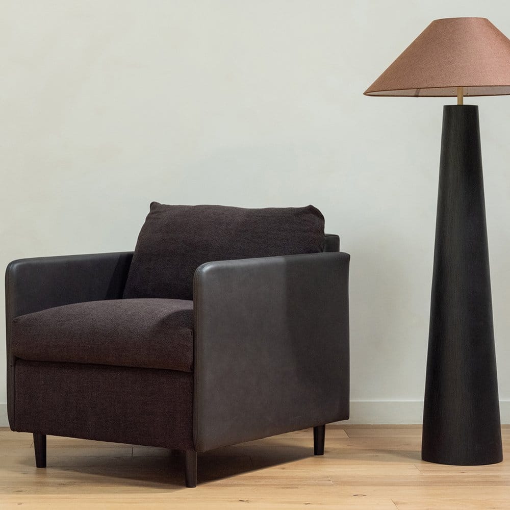 Moes Home - Teller Accent Chair Warm Black - VV-1005-02 view 9