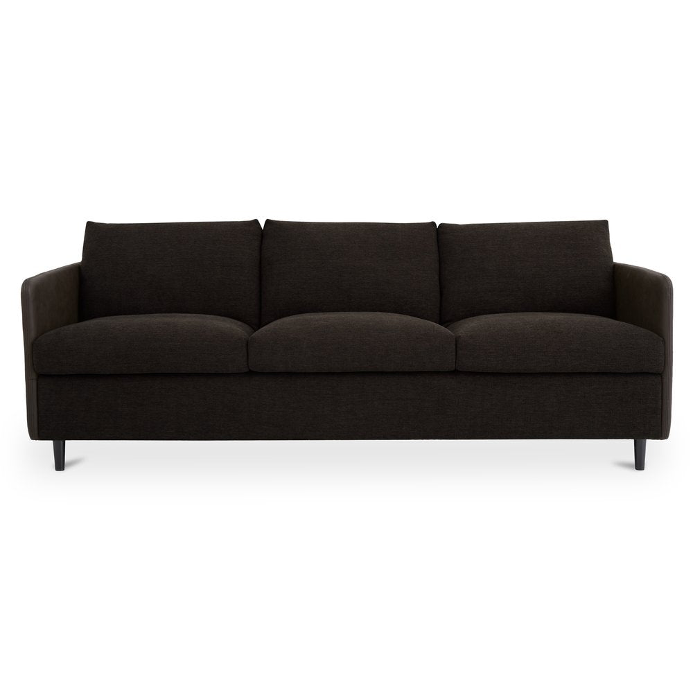 Moes Home - Teller Sofa Warm Black - VV-1006-02 view 1