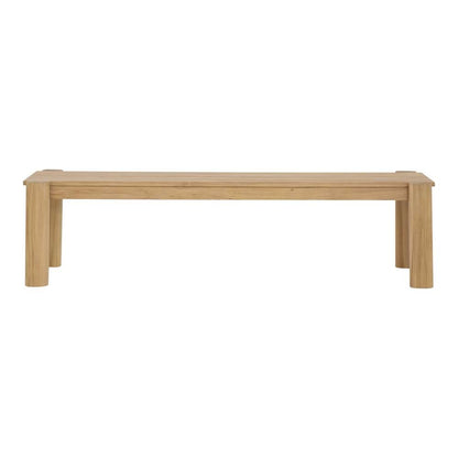 Moes Home - Tempo Outdoor Bench - CV-1021-24 veiw 1