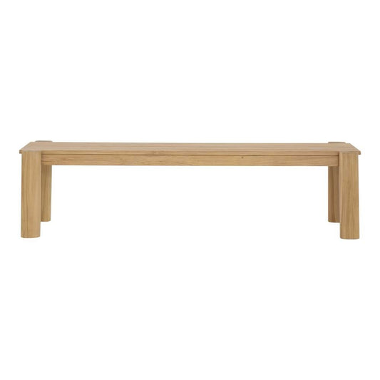 Moes Home - Tempo Outdoor Bench - CV-1021-24 veiw 1