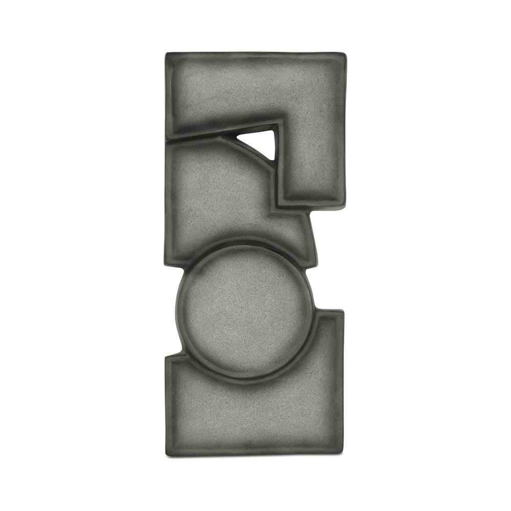 Moes Home - Teo Wall Sculpture Charcoal - DD-1062-07 view 2