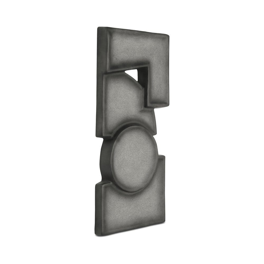 Moes Home - Teo Wall Sculpture Charcoal - DD-1062-07 view 3