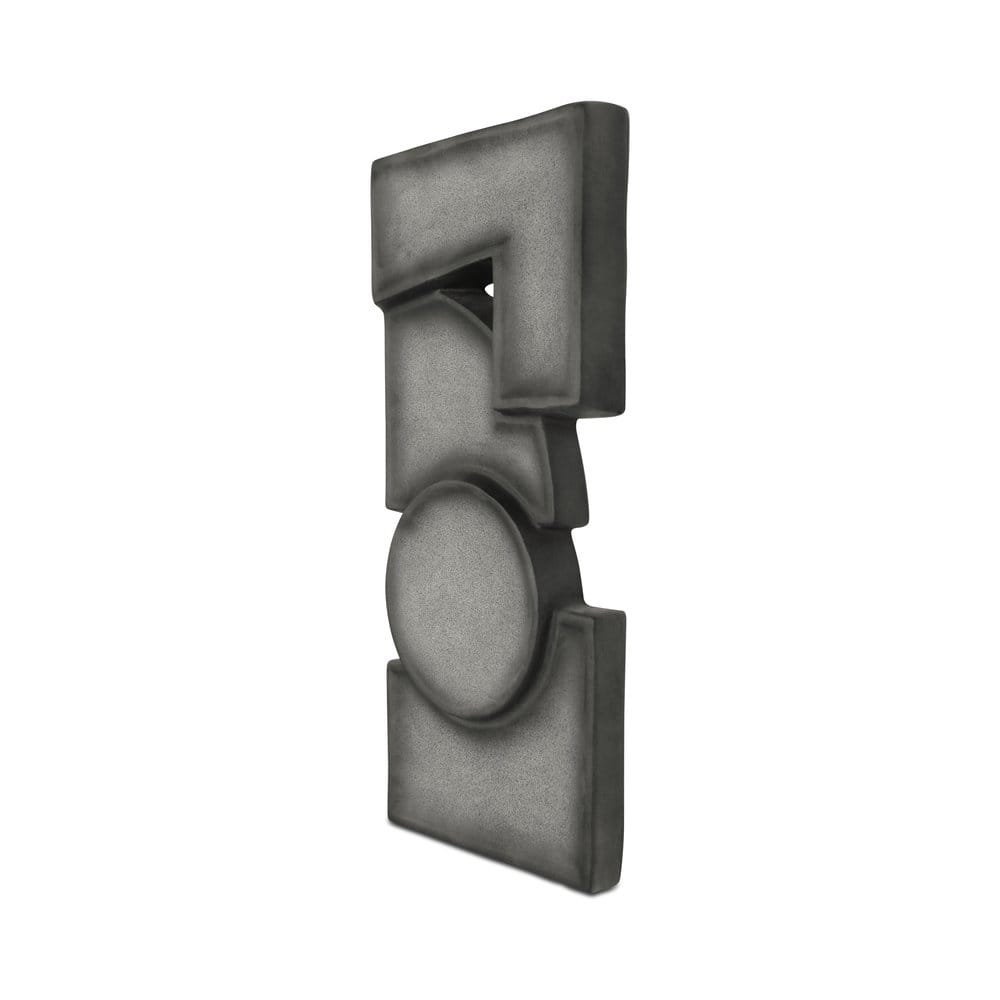 Moes Home - Teo Wall Sculpture Charcoal - DD-1062-07 view 5