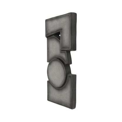 Moes Home - Teo Wall Sculpture Charcoal - DD-1062-07 view 5