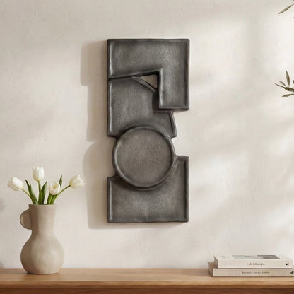 Moes Home - Teo Wall Sculpture Charcoal - DD-1062-07 view 8