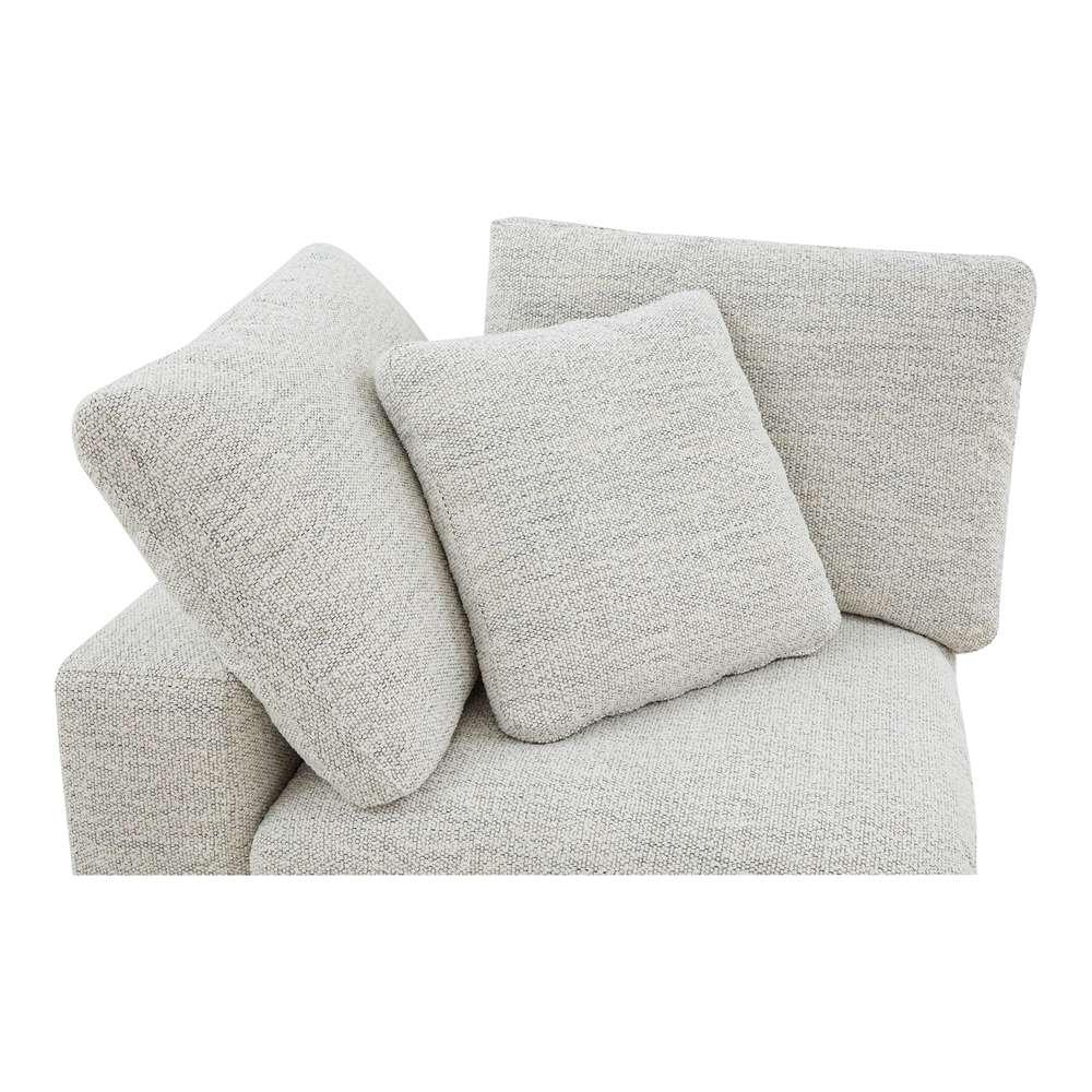 Moes Home - Terra Condo Corner Chair Performance Fabric Coastside Sand - YJ-1012-49 veiw 5