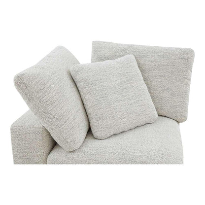 Moes Home - Terra Condo Corner Chair Performance Fabric Coastside Sand - YJ-1012-49 veiw 5