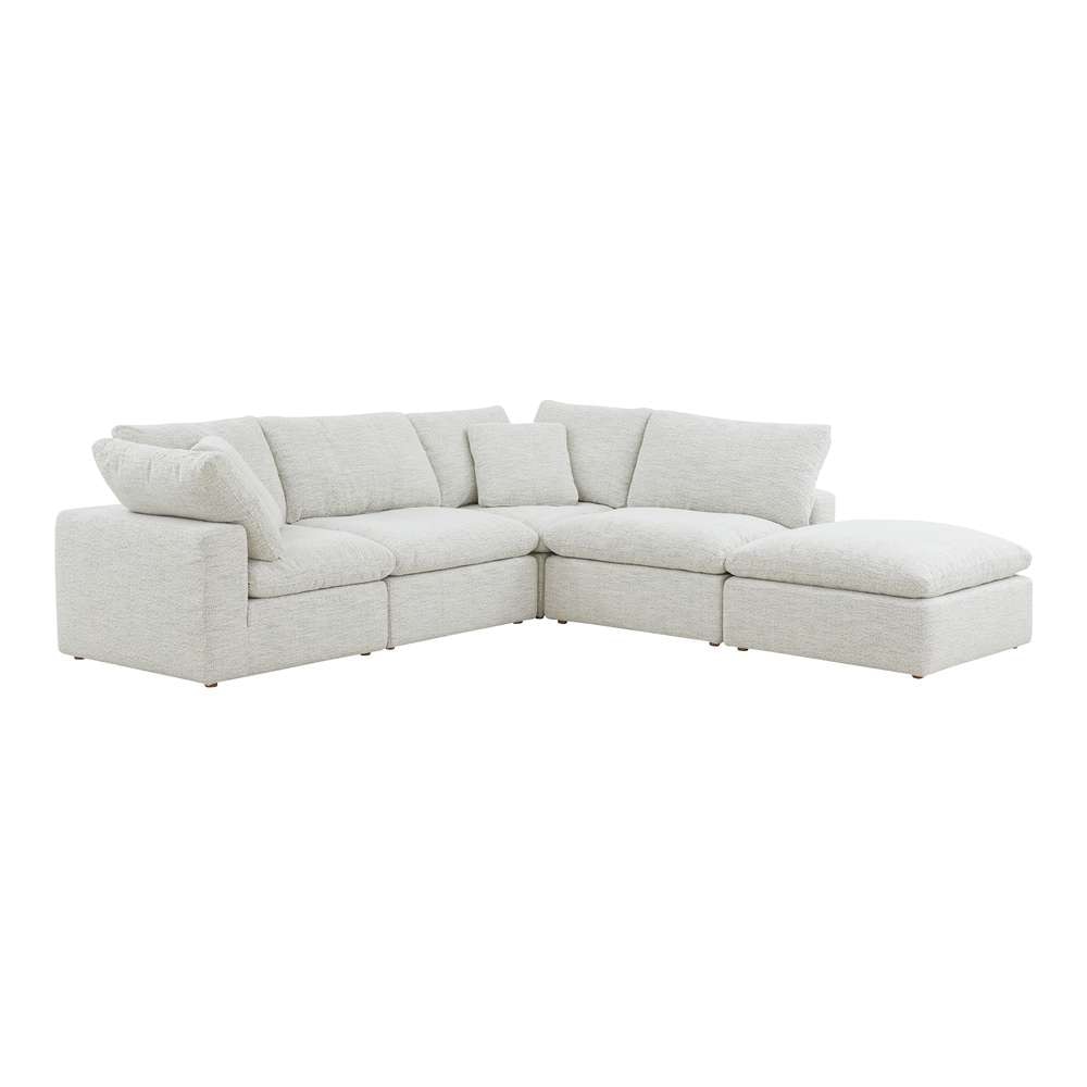 Moes Home - Terra Condo Dream Modular Performance Fabric Coastside Sand - YJ-1018-49 veiw 2