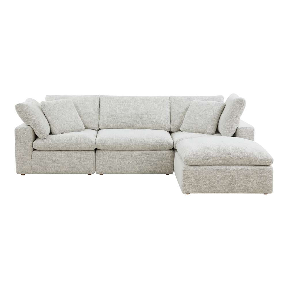 Moes Home - Terra Condo Lounge Modular Performance Fabric Coastside Sand - YJ-1015-49 veiw 1