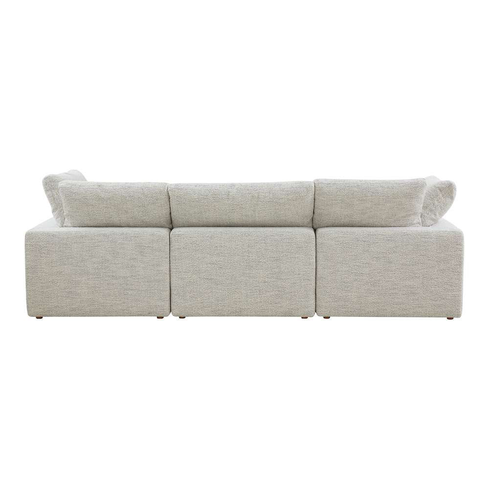 Moes Home - Terra Condo Lounge Modular Performance Fabric Coastside Sand - YJ-1015-49 veiw 4