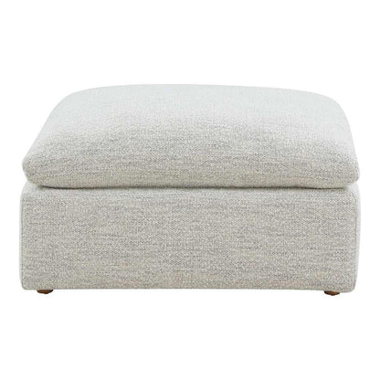 Moes Home - Terra Condo Ottoman Performance Fabric Coastside Sand - YJ-1014-49 veiw 1