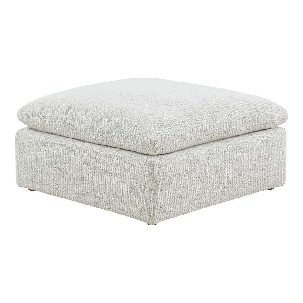 Moes Home - Terra Condo Ottoman Performance Fabric Coastside Sand - YJ-1014-49 veiw 2