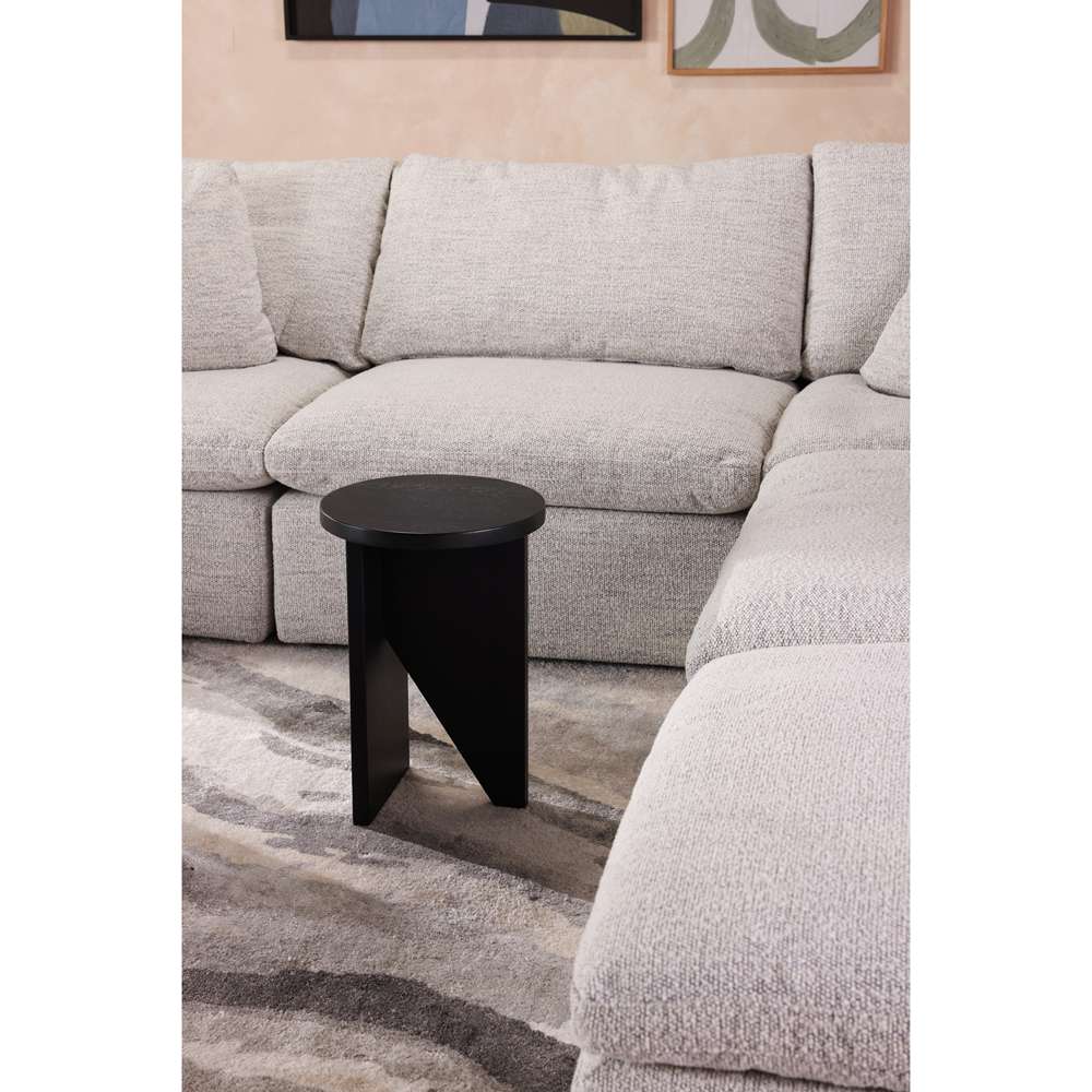 Moes Home - Terra Condo Ottoman Performance Fabric Coastside Sand - YJ-1014-49 veiw 3