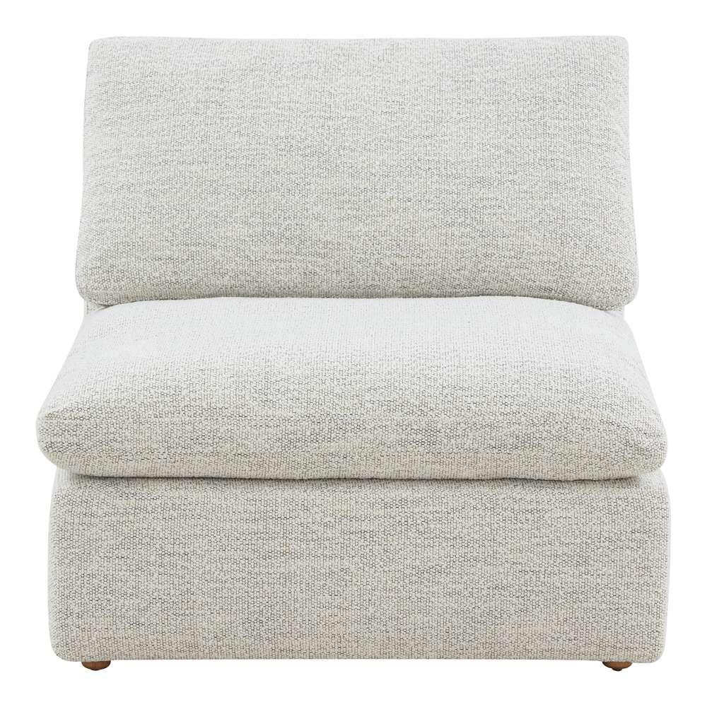 Moes Home - Terra Condo Slipper Chair Performance Fabric Coastside Sand - YJ-1013-49 veiw 1