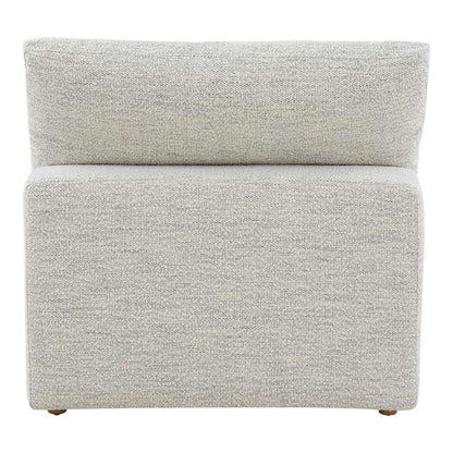 Moes Home - Terra Condo Slipper Chair Performance Fabric Coastside Sand - YJ-1013-49 veiw 4