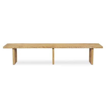Moes Home - Tessa Dining Bench Natural - QM-1010-24-0 view 2