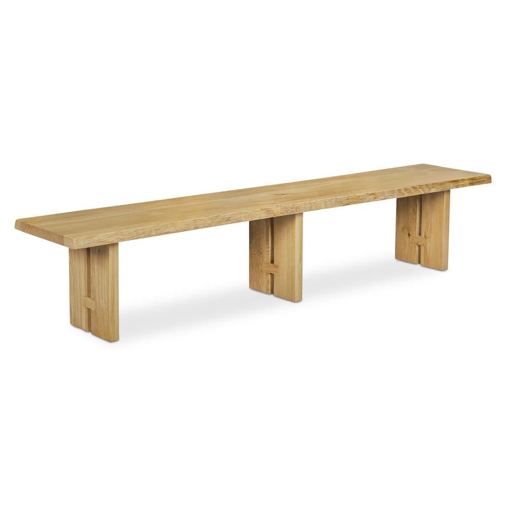 Moes Home - Tessa Dining Bench Natural - QM-1010-24-0 view 3