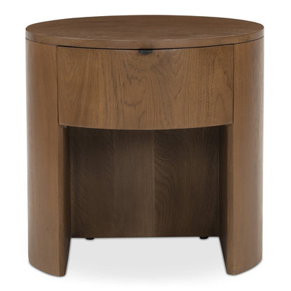 Moes Home - Theo 1 Drawer Nightstand Brown - RP-1012-03 view 2