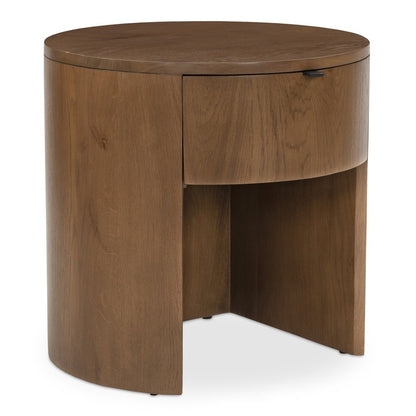 Moes Home - Theo 1 Drawer Nightstand Brown - RP-1012-03 view 3