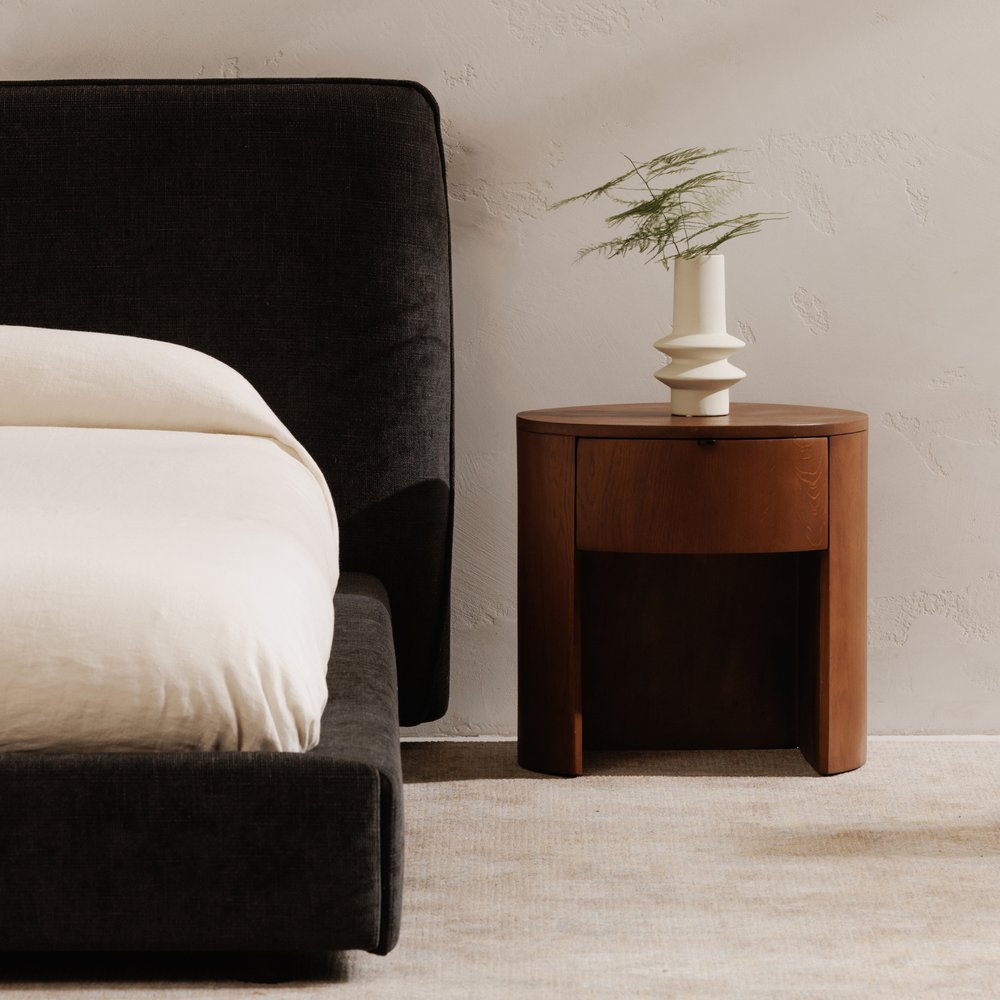 Moes Home - Theo 1 Drawer Nightstand Brown - RP-1012-03 view 10
