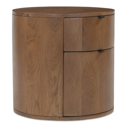 Moes Home - Theo 2 Drawer Nightstand Brown - RP-1011-03 view 3