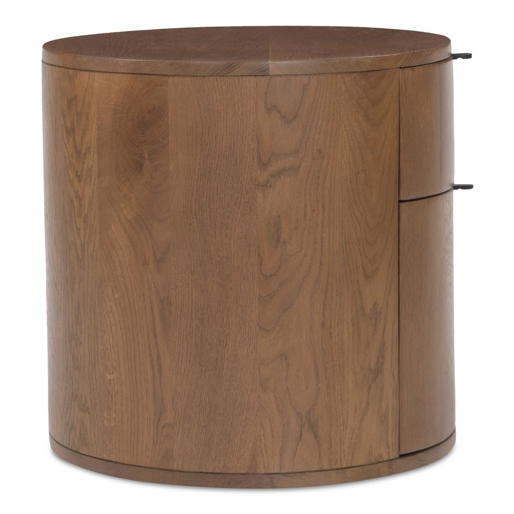 Moes Home - Theo 2 Drawer Nightstand Brown - RP-1011-03 view 5