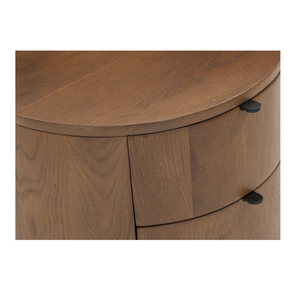 Moes Home - Theo 2 Drawer Nightstand Brown - RP-1011-03 view 8