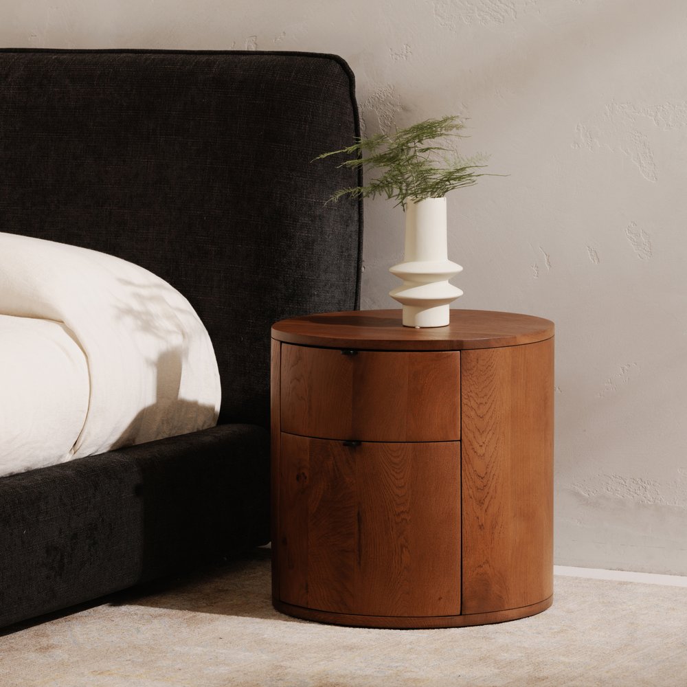 Moes Home - Theo 2 Drawer Nightstand Brown - RP-1011-03 view 11