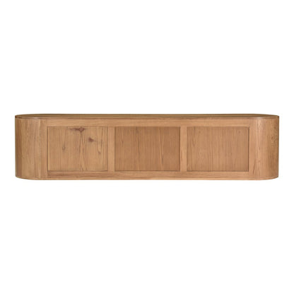 Moes Home - Theo Media Bench Natural - RP-1054-24 view 7