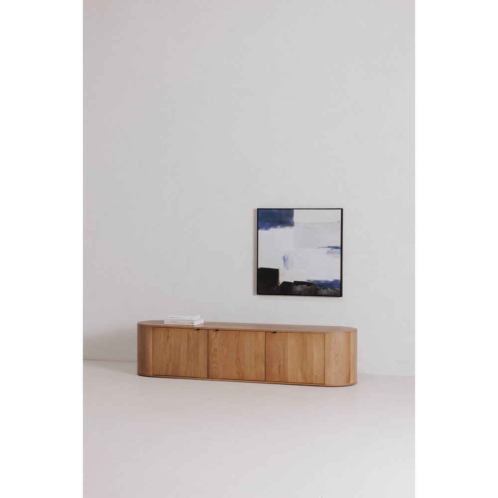 Moes Home - Theo Media Bench Natural - RP-1054-24 view 10