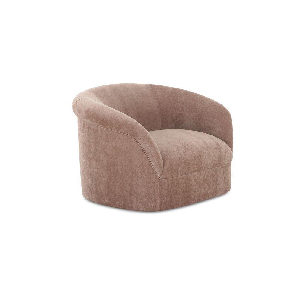 Moes Home - Thora Lounge Chair Blush - OA-1039-33 view 3