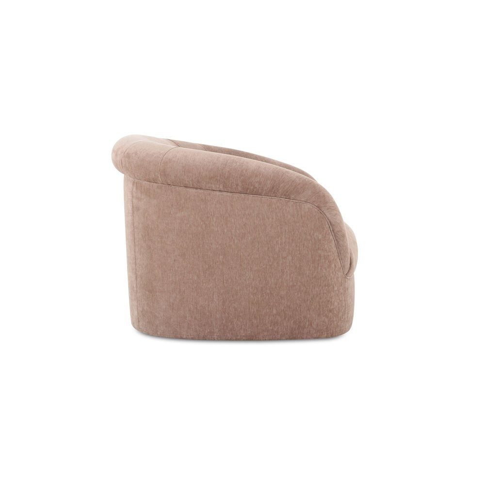 Moes Home - Thora Lounge Chair Blush - OA-1039-33 view 4