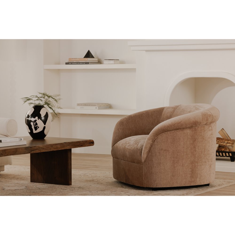 Moes Home - Thora Lounge Chair Blush - OA-1039-33 view 8