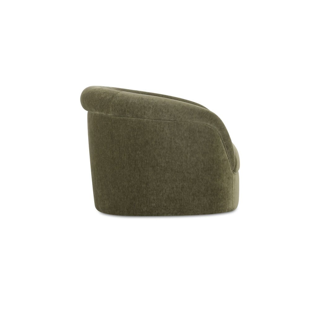 Moes Home - Thora Lounge Chair Dark Green - OA-1039-27 view 4