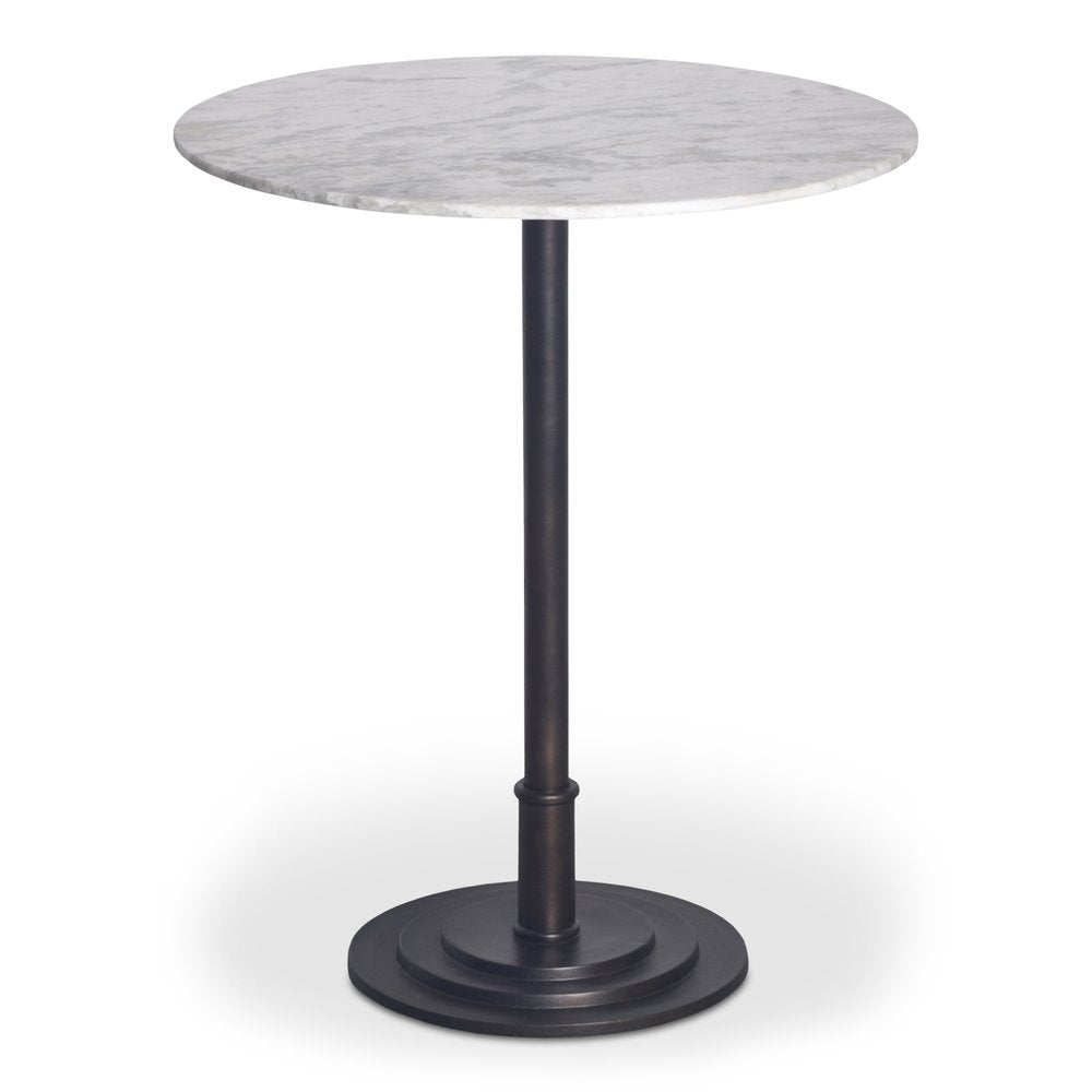 Moes Home - Tori Outdoor Counter Table White Marble - FI-1121-18-0 view 3