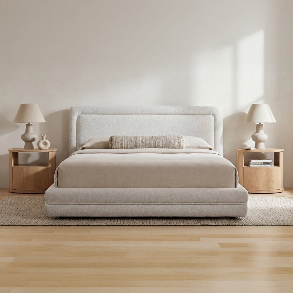 Moes Home - Tory Queen Bed Pebble - KQ-1051-05-0-USA view 8