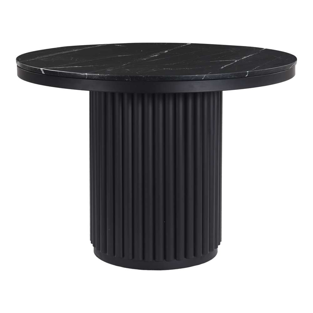 Moes Home - Tower Dining Table Black Marble - JD-1034-02-0 veiw 1