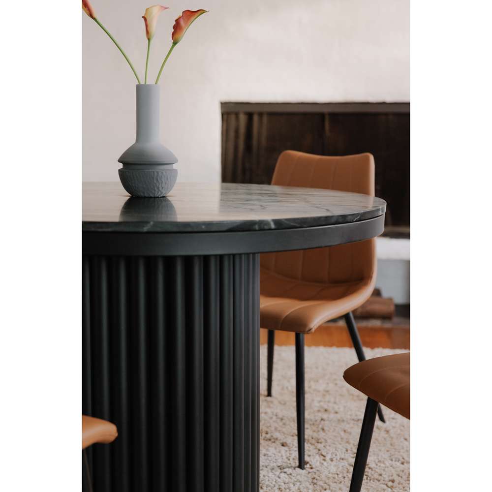 Moes Home - Tower Dining Table Black Marble - JD-1034-02-0 veiw 6