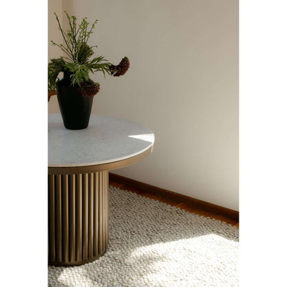 Moes Home - Tower Dining Table in Antique Brass - JD-1034-51-0 veiw 4