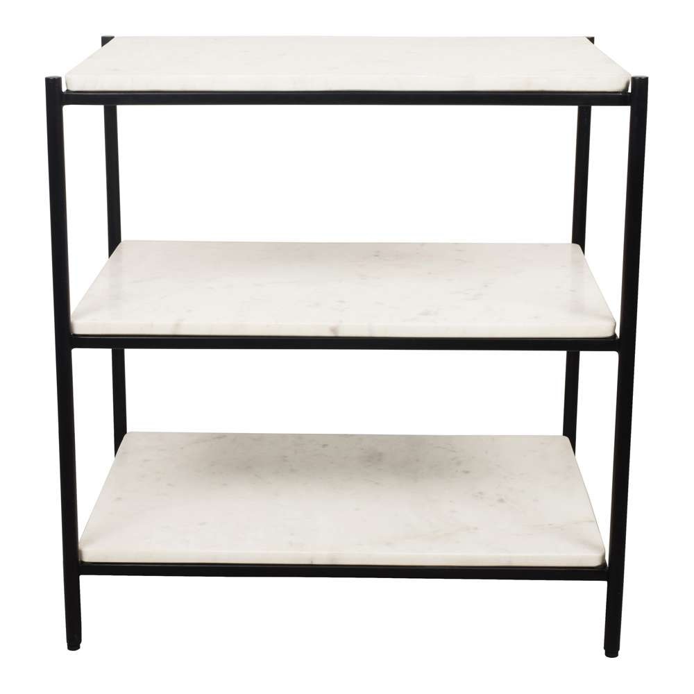 Moes Home - Trine Nightstand White - FI-1102-18 veiw 1