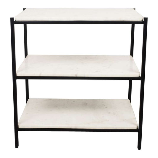 Moes Home - Trine Nightstand White - FI-1102-18 veiw 1