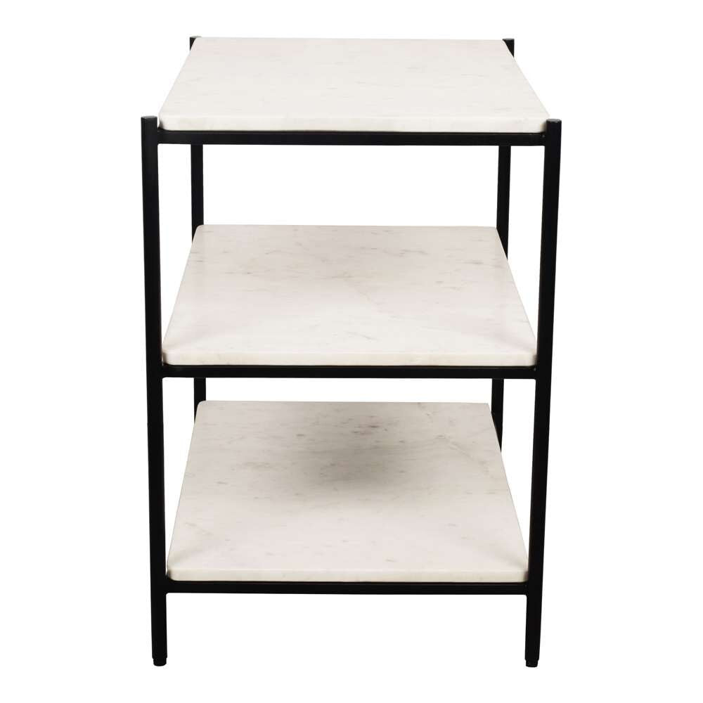 Moes Home - Trine Nightstand White - FI-1102-18 veiw 3