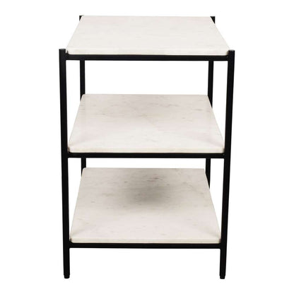 Moes Home - Trine Nightstand White - FI-1102-18 veiw 3
